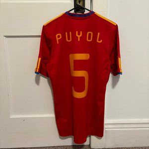 PUYOL SPAIN 2010 JERSEY - S